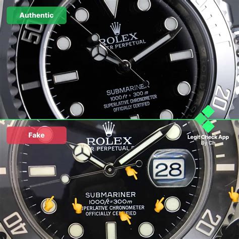 how to tell if rolex submariner is real